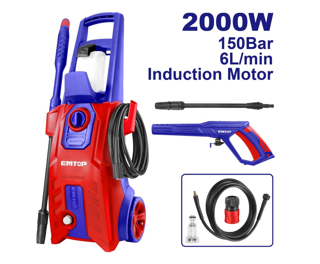 Aparat de spalat cu presiune 2000W, 150 bar